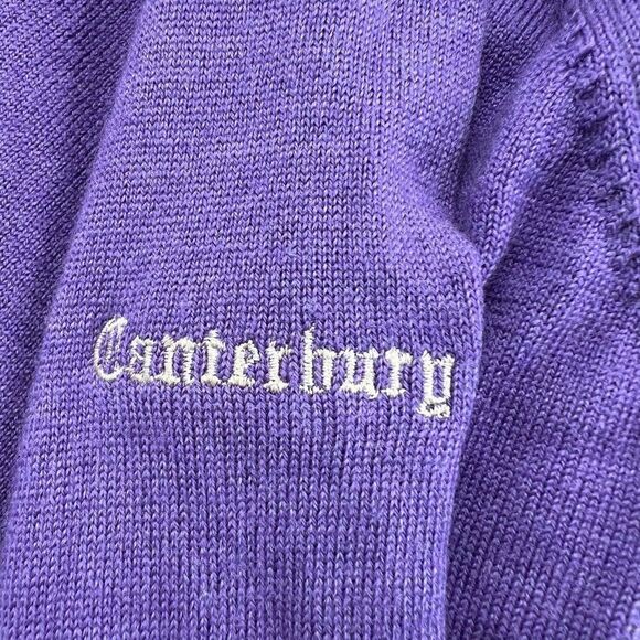 Peter Millar Men's Half-Zip Merino Wool Pullover Sweater Canterbury Golf Size L - Picture 9 of 10